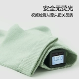 Антибактериальные детские летние хлопковые белые носки подходит для мужчин и женщин для школьников, 100% хлопок, подходит для подростков