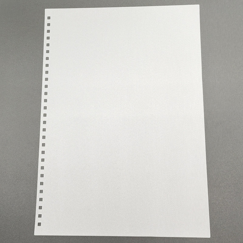 34孔磨砂封面活页封皮B829孔A524孔装订胶片A4方孔雾透白色PP封壳,淘宝优惠券,粉丝福利购,淘宝优惠卷
