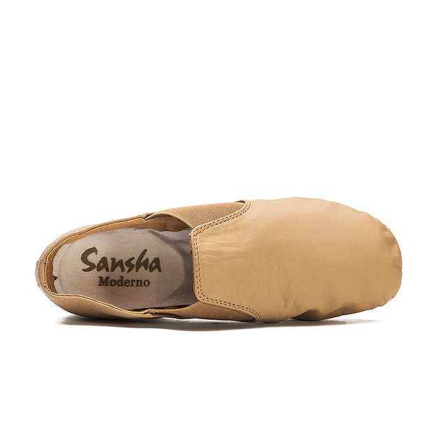 Sansha elastic imported cowhide modern dance shoes