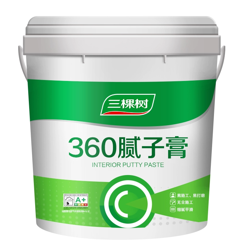 三棵树抗菌补墙膏家用防潮防霉墙面修补膏白色腻子粉内墙裂缝修复 - 图3