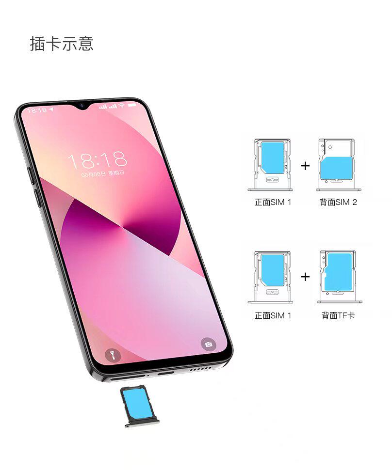 5G跑流量无限次手动修改串号激活匹配卡全网通700兆频段智能手机