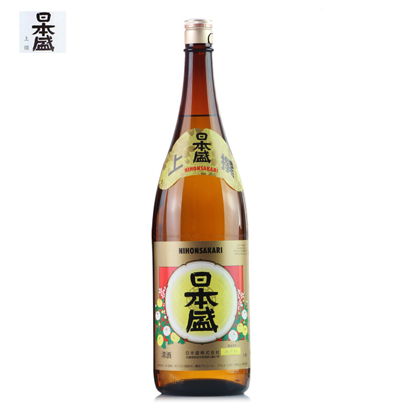 日本原装进口 日本盛上选清酒纯米酒洋酒日本酿造特选发酵酒1.8L