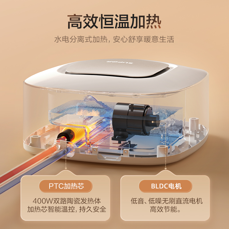 苏泊尔水暖电热毯水循环双人单人电热毯水暖毯2024新款水热毯