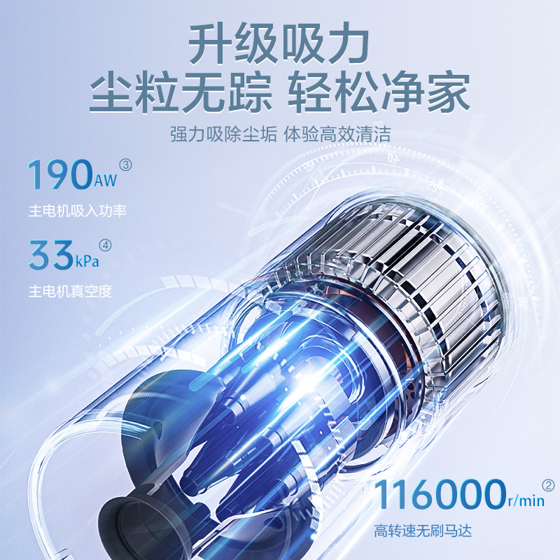 苏泊尔吸尘器家用大吸力无线手持轻便除螨吸尘洗擦吸拖一体机