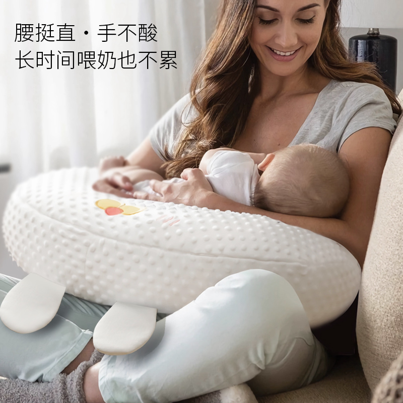 喂奶斜坡垫防吐奶婴儿哺乳枕防呛奶宝宝新生儿侧躺喂奶神器防溢奶 - 图2