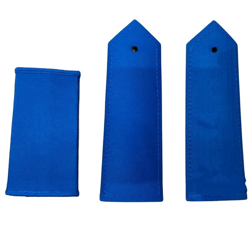 保安标志DIY弧形三瓣花蓝色肩牌魔术贴臂章蓝色套筒辅助肩章号牌,淘宝优惠券,粉丝福利购,淘宝优惠卷