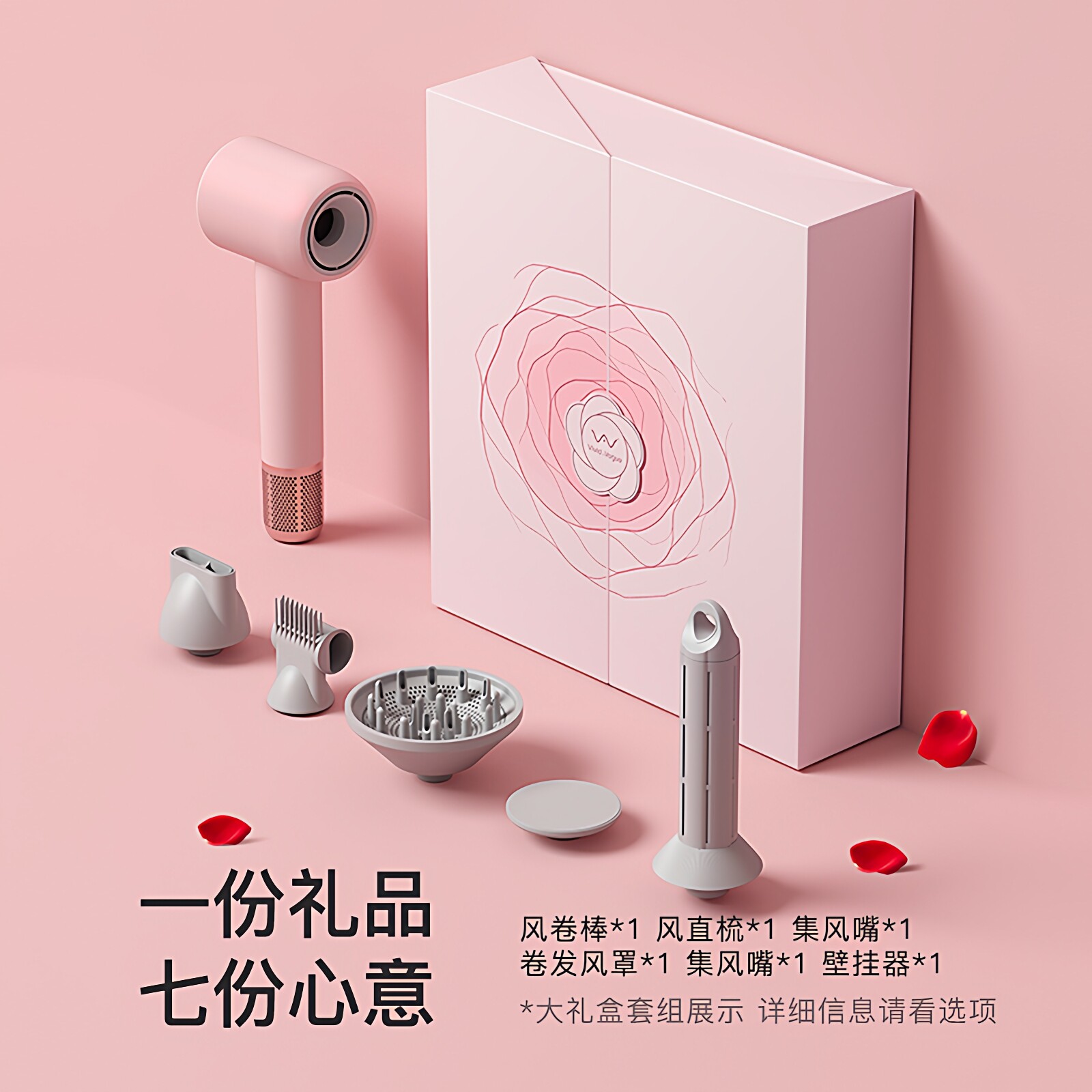 2026新款唯戈造型吹风机家用送礼物结婚女朋友高速等离子电风筒