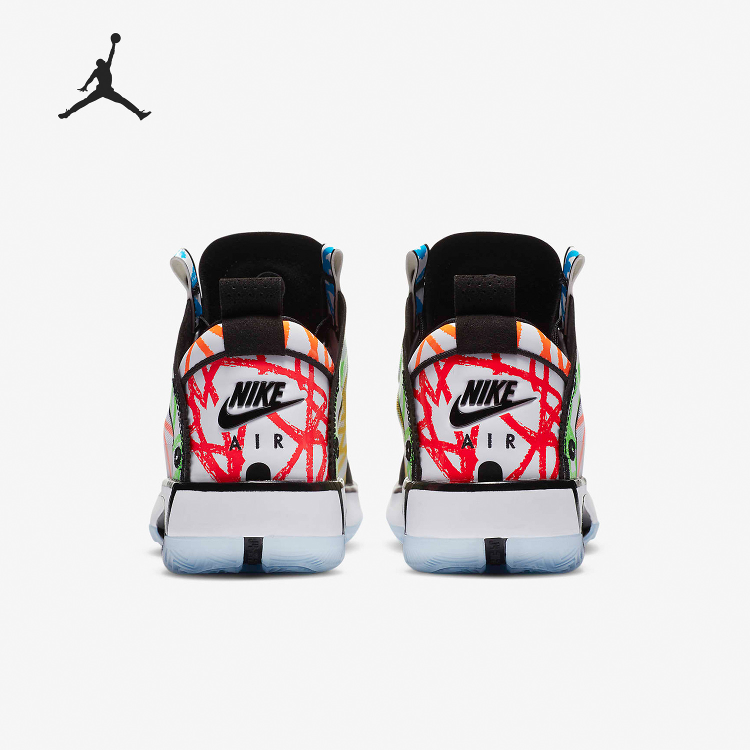 Nike/耐克正品AIRJORDANXXXIV ZION PE  AJ34大童篮球鞋DA4450 - 图1