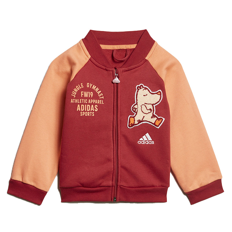 Adidas/阿迪达斯正品春 I BBALL JOG FL婴童装训练套装ED1138 - 图3