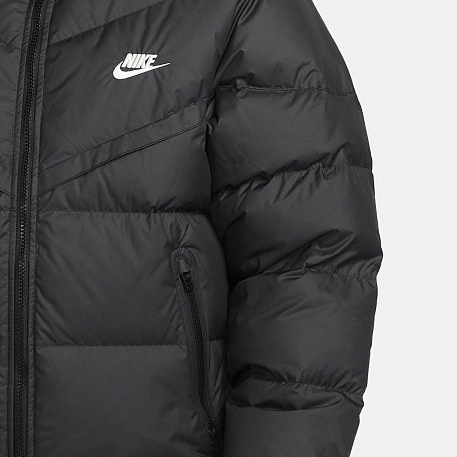 Nike/耐克正品冬季新款男子运动保暖连帽羽绒服FB8178-010 - 图2