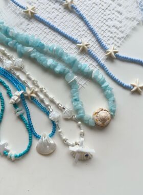 新款ins风海洋系列项链