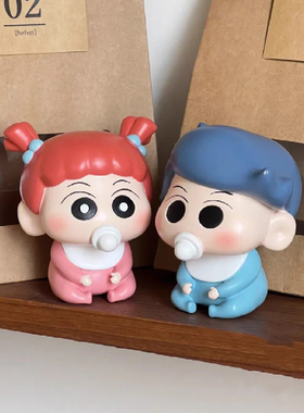 春日部奶嘴蜡笔小新摆件手办