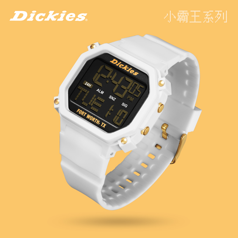 dickies旗舰店学生潮流复古手表 dickies手表欧美腕表