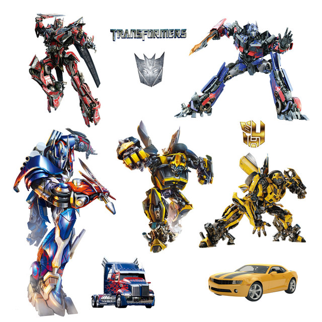 Bumblebee Transformers Robot Wall Decor