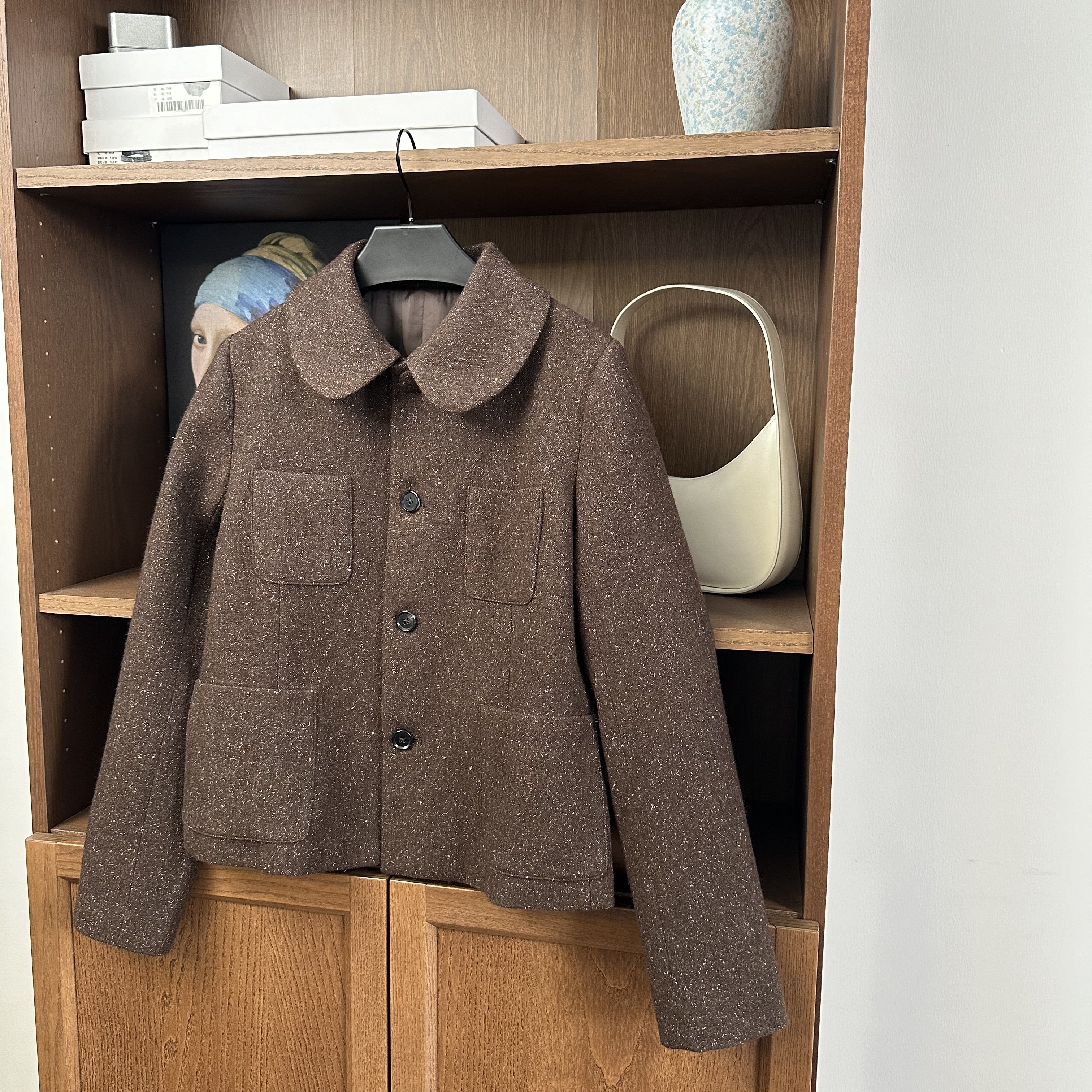 小众设计~羊毛桑蚕丝花纱毛呢外套 百褶半身裙,淘宝优惠券,粉丝福利购,淘宝优惠卷