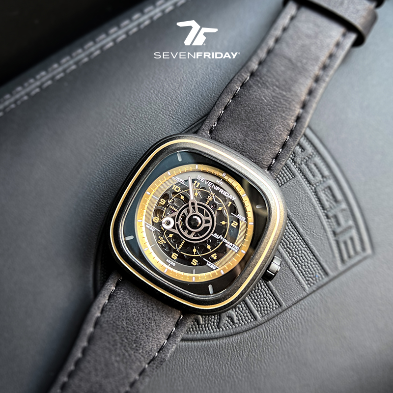 【官方正品】SEVENFRIDAY七个星期五手表男自动机械腕表T2/06 - 图3