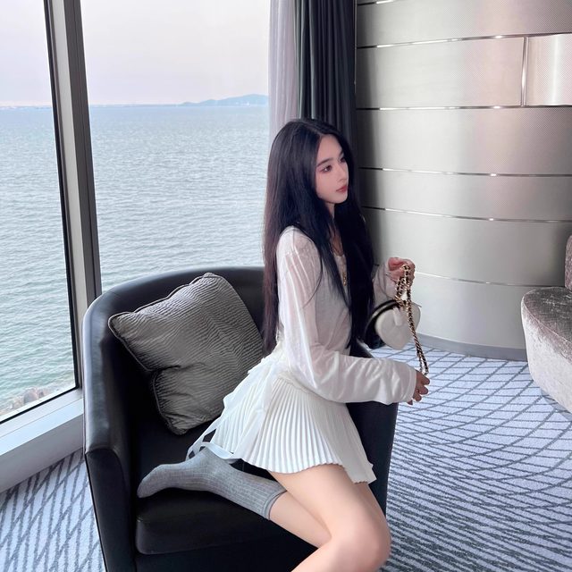 Pure Desire Girly Versatile Cake Pleated Skirt Lace