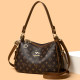 Genuine leather large capacity shoulder crossbody cowhide bag for women