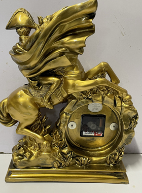 金钟宝库存拿破仑骑士欧式复古台钟客厅座钟石英钟创意家居饰品
