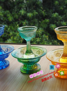 琉璃八吉祥护法藏传修行包邮供杯