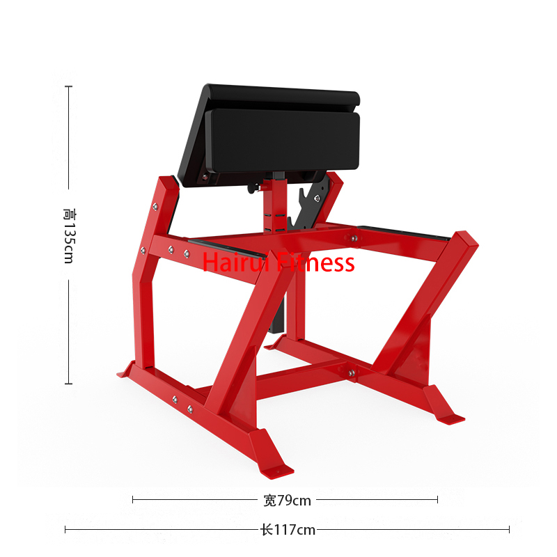 高度可调节站立式二头肌训练器二头肌架弯臂托举牧师凳商用健身房 - 图1