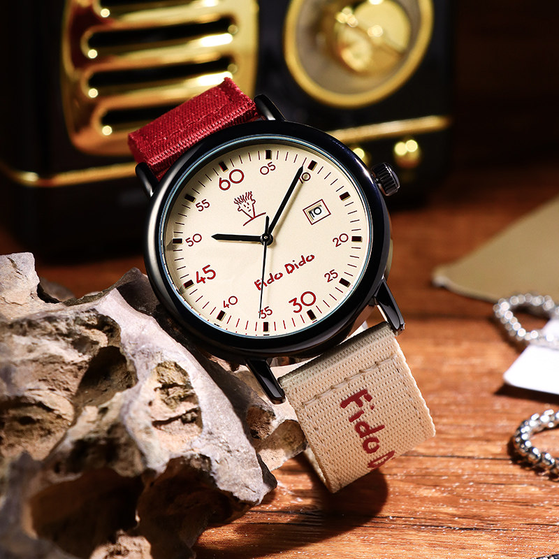 fidodido七喜小子手表女学生初高中高颜值儿童手表女生七夕礼物