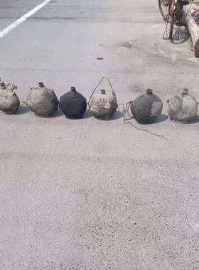 民俗老物件老式米斗升粮食斗鱼篓