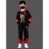 Chinese style children's clothing 8-year-old boy long-sleeved spring and autumn suit 9 cool dragon boy velvet sweatshirt spring clothes 12