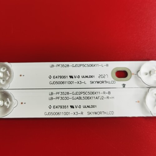 适用飞利浦50PFF5655/T3 3750/T3灯条冠捷LD50V02S T5002S灯条LED - 图1