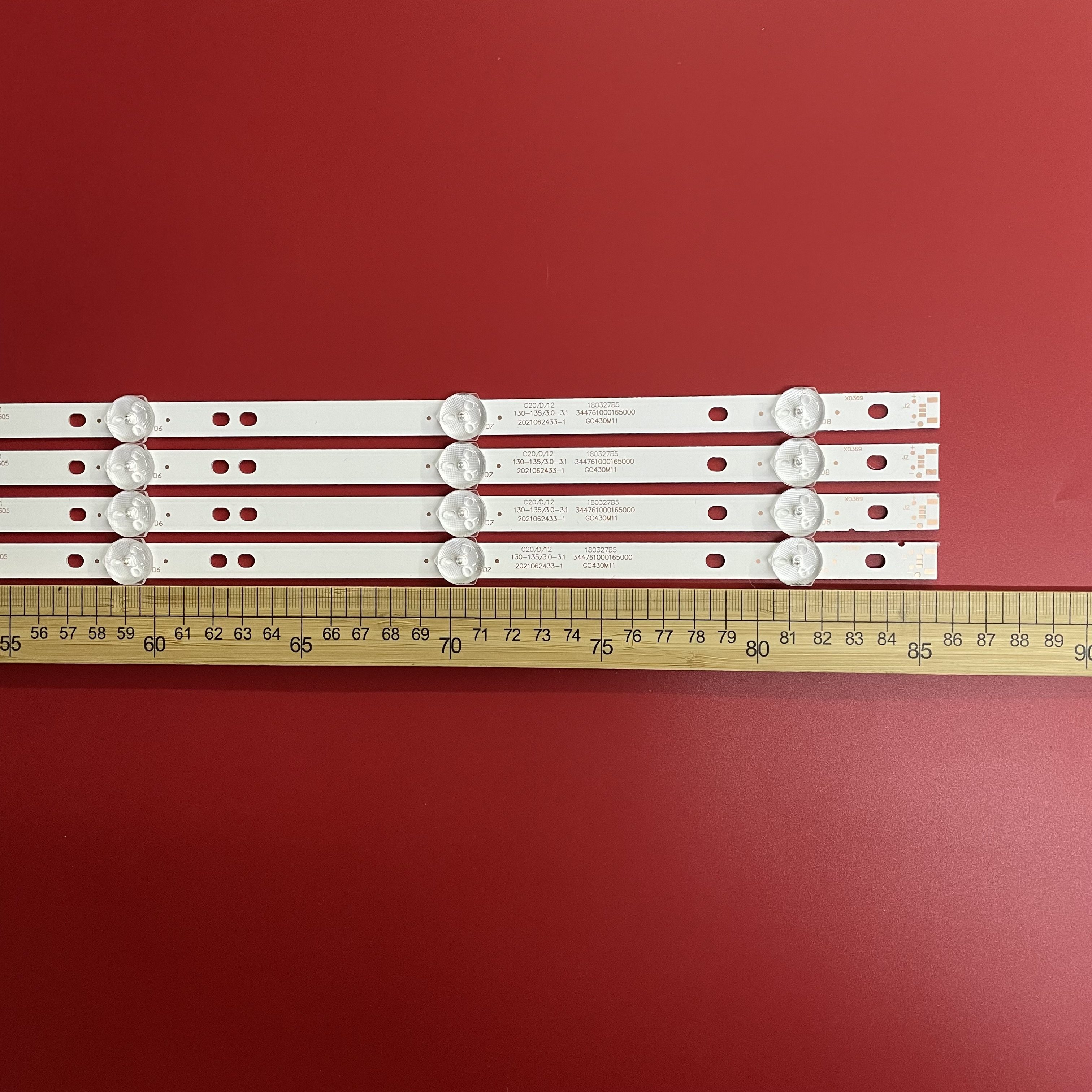 适用三星UN43NU6900F灯条UA43RU7500JXXZ GC43D08-ZC22AG-25背光 - 图0