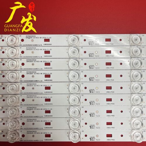 适用创维43s9 43e390e 43e386e灯条CRH-A43353505014ANREV1.2 B - 图2
