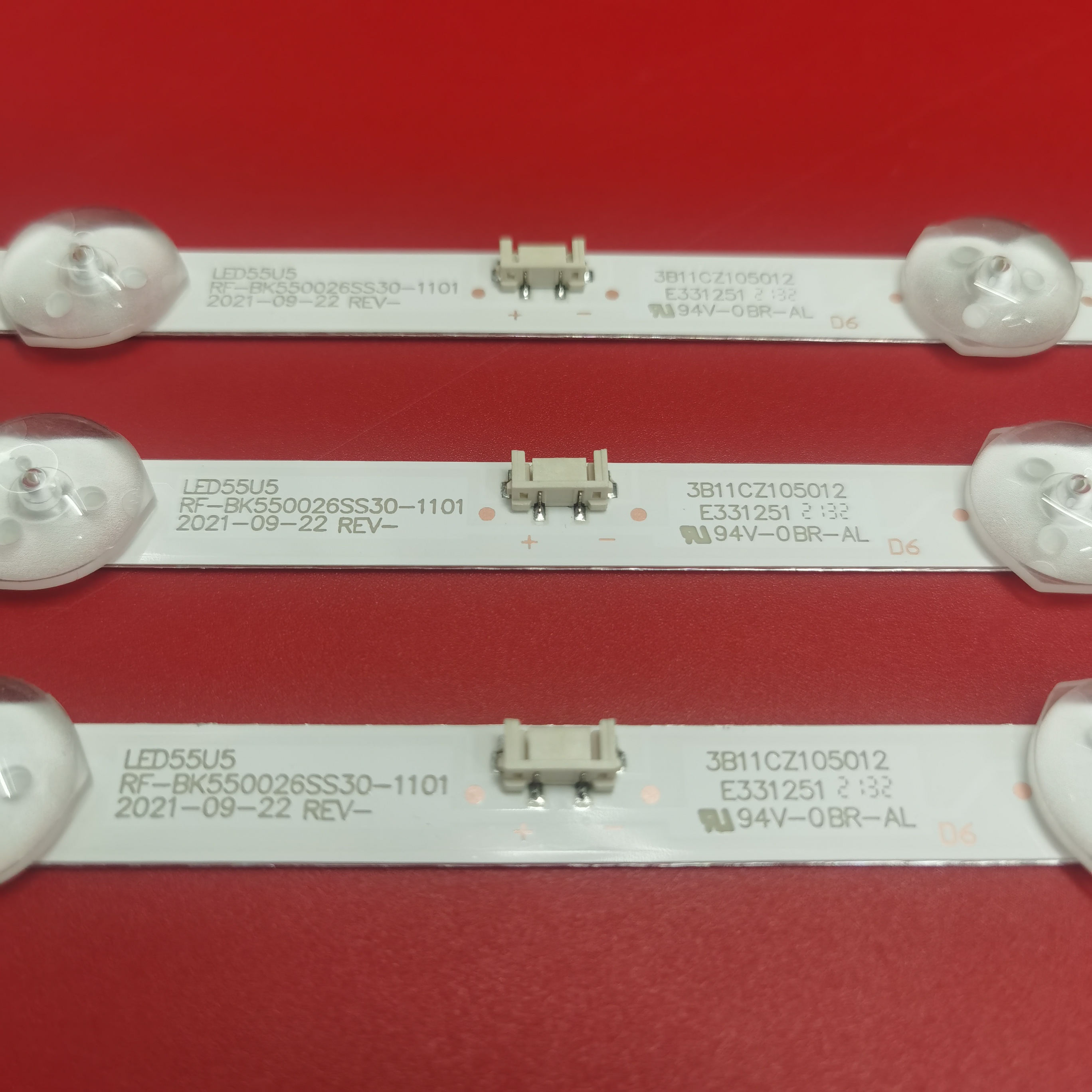 康佳LED55F2 55G4U LED55X2 U55灯条SZKK55D11-ZC62AG-02电视机灯 - 图0