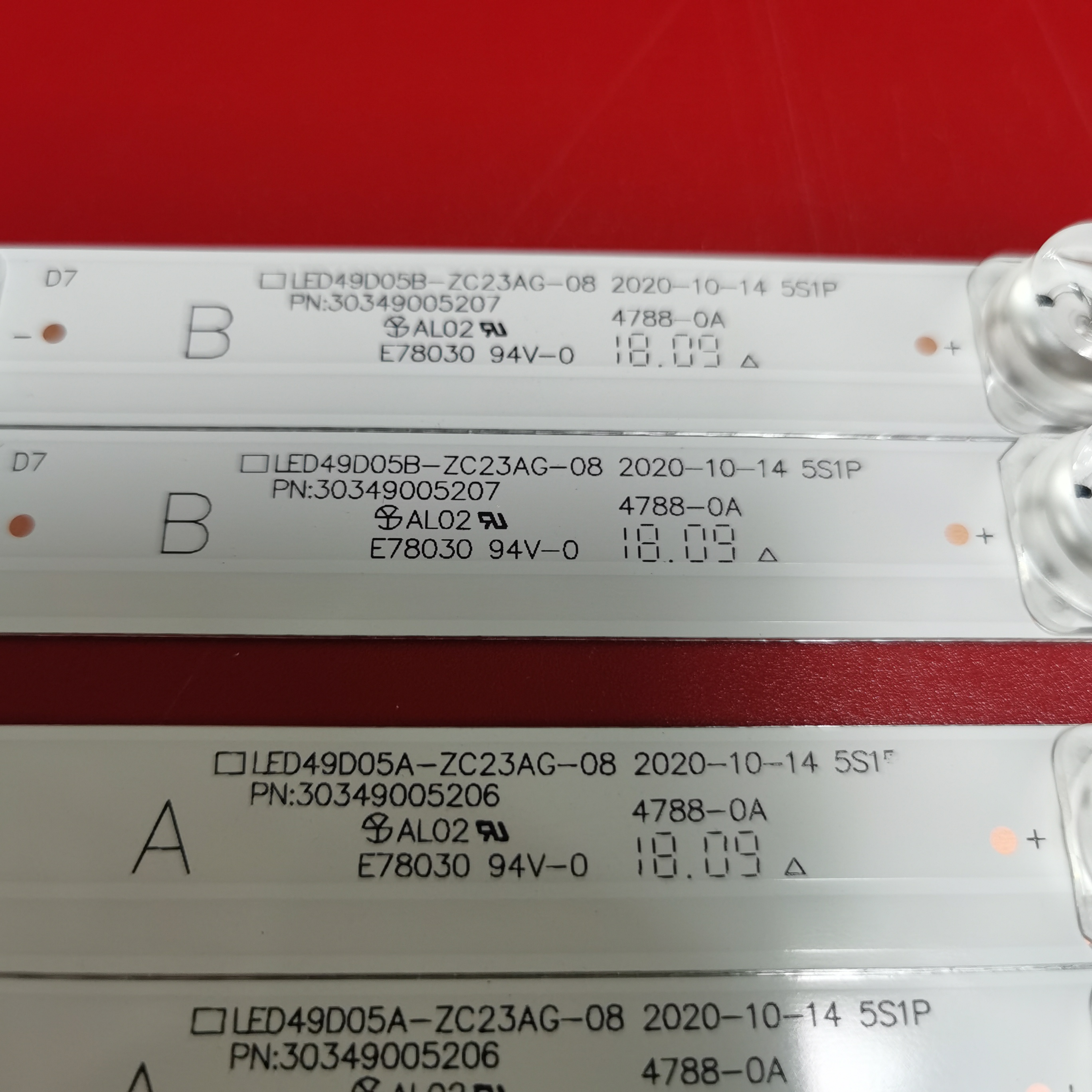 适用TCL M50A1国美50GM19U 50DS170灯条LED49D05A-ZC23AG-03背光-图0