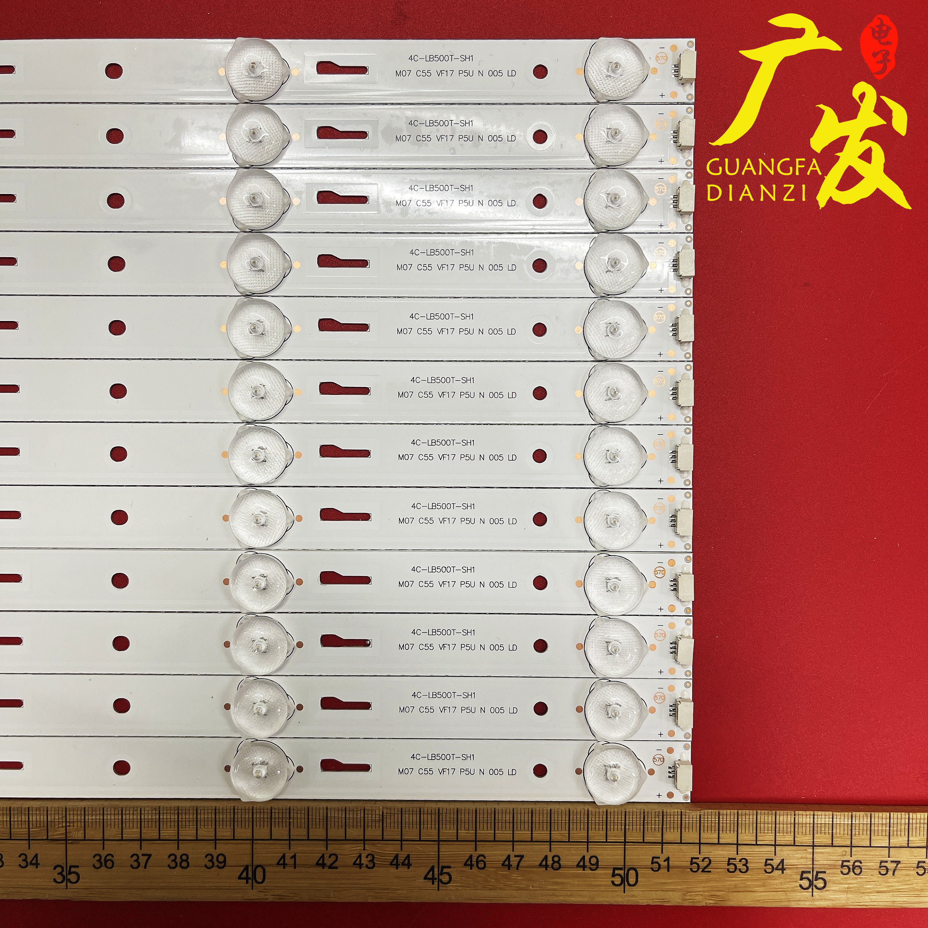 适用三洋50CE6120R2灯条4C-LB500T-SH1液晶PB14D519173BL052-001H - 图0