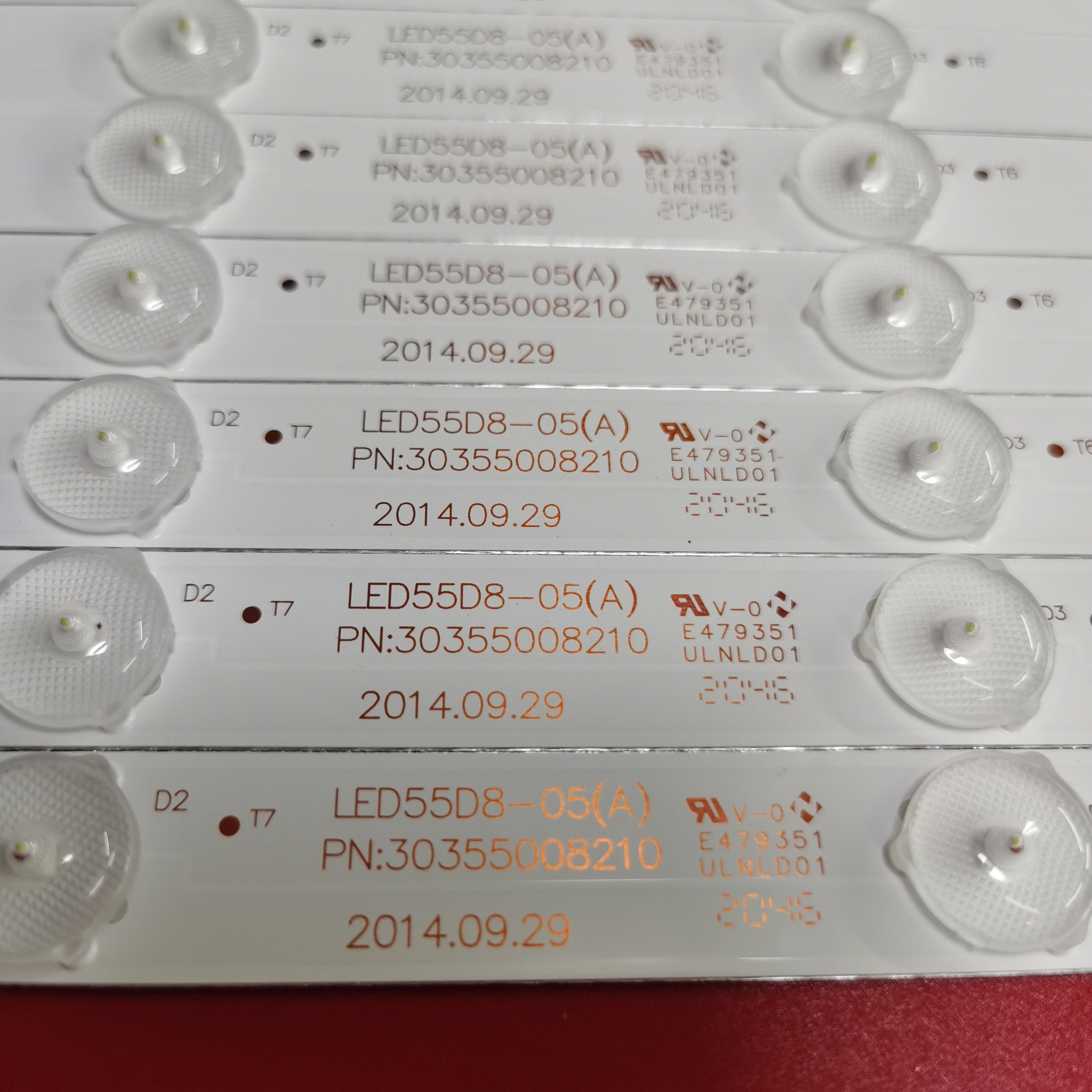 适用海尔MOOKA 55A5灯条LD55U3300熊猫LE55M35S灯条LED55D8-ZC14,淘宝优惠券,粉丝福利购,淘宝优惠卷