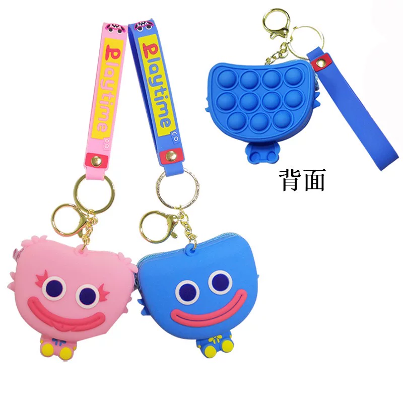 Игрушка Poppy Playtime с присоской, монстры- sausage huggy wuggy ключодержатель