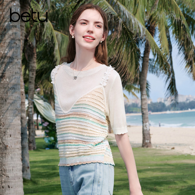 Betu 2026 sweater wool ໃຫມ່ summer 2604X18