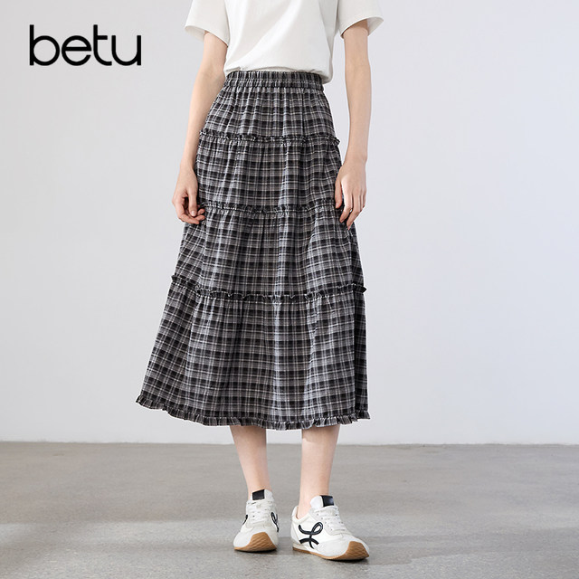 Betu 2026 spring new skirt 2602T63