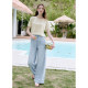 Betu 2026 ໃຫມ່ summer denim pants ຂາກວ້າງ 2604T