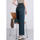 Betu Baitu Retro Embroidered High Waist Jeans Women's 2026 Spring New Small Original Color Wide Leg Pants