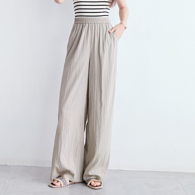 Betu Baitu Loose Slim Drape Casual Pants ກາງເກງຂາກວ້າງຂອງແມ່ຍິງ 2026 Summer New Thin Yamamoto Pants