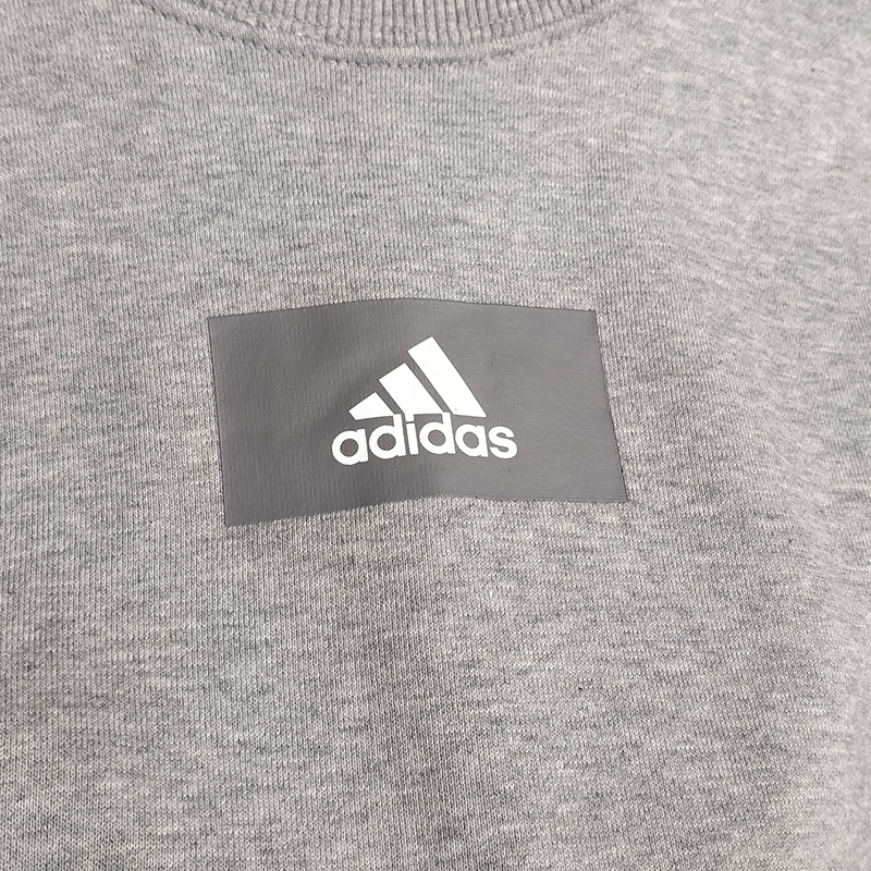 Adidas阿迪达斯卫衣男子正品新款休闲运动服舒适圆领套头衫HE4351 - 图1