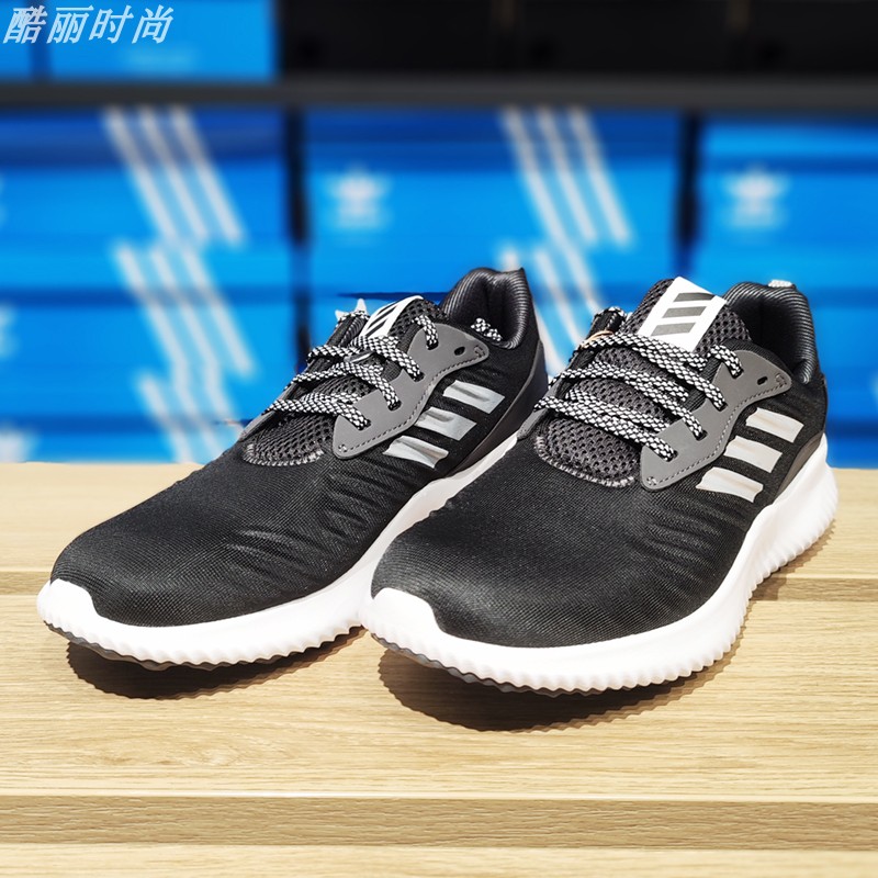 阿迪达斯男跑步鞋Adidas春新款低帮缓震休闲鞋阿尔法运动鞋B42652