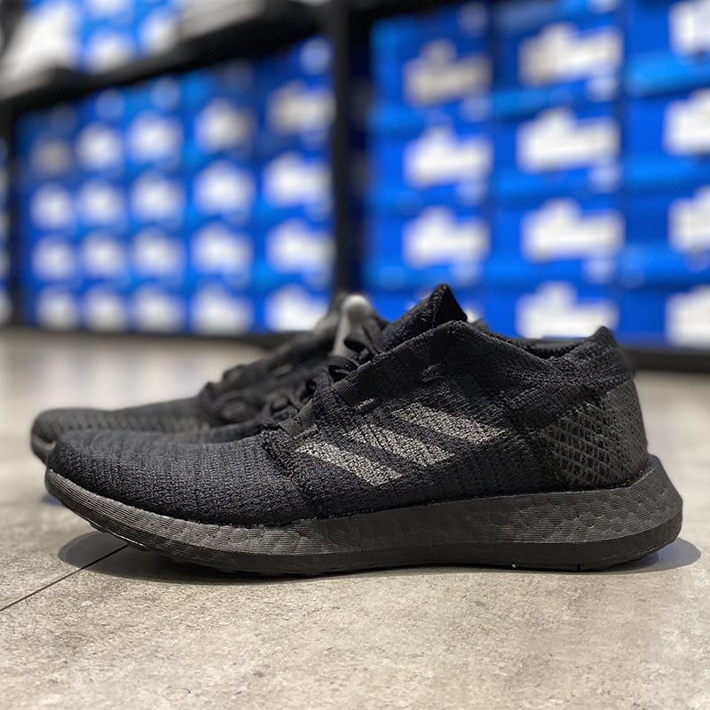 阿迪达斯男鞋Adidas跑步鞋2024新款BOOST透气缓震运动鞋子 F35786 - 图0