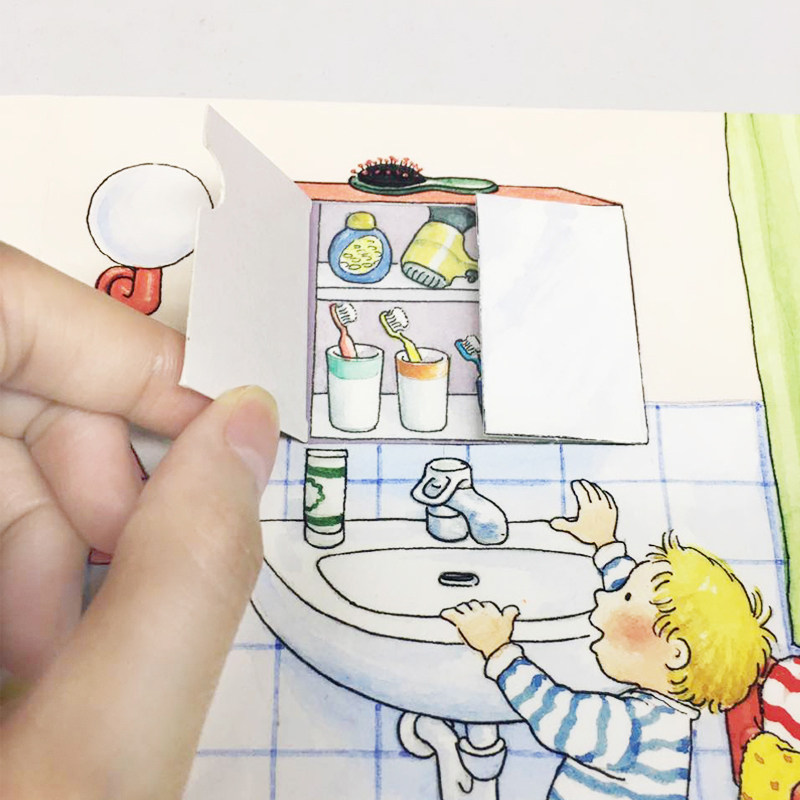 德国好宝宝成长启蒙亲子书全7册2-4岁儿童绘本撕不烂纸板书儿童读物玩具早教书幼儿园宝宝睡前故事书翻翻书雅各布绘本雅各布长大了,淘宝优惠券,粉丝福利购,淘宝优惠卷