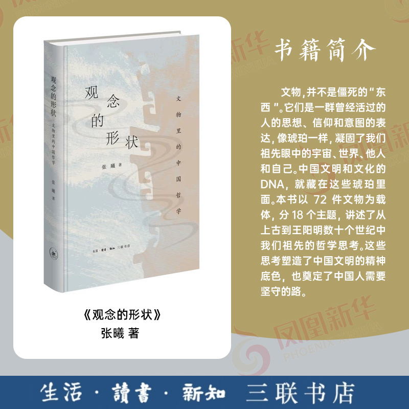 观念的形状 文物里的中国哲学 张曦 著 生活读书新知三联书店 中国哲学书籍 正版书籍 【凤凰新华书店旗舰店】 - 图0