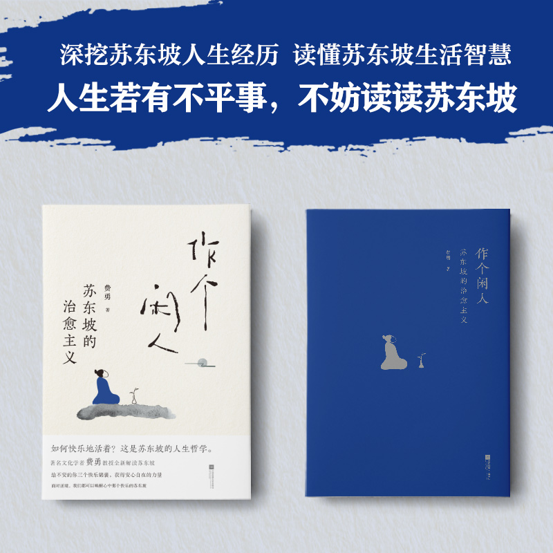 包邮 作个闲人 苏东坡的主义 费勇人生哲学知识读物书籍 新华书店 - 图1