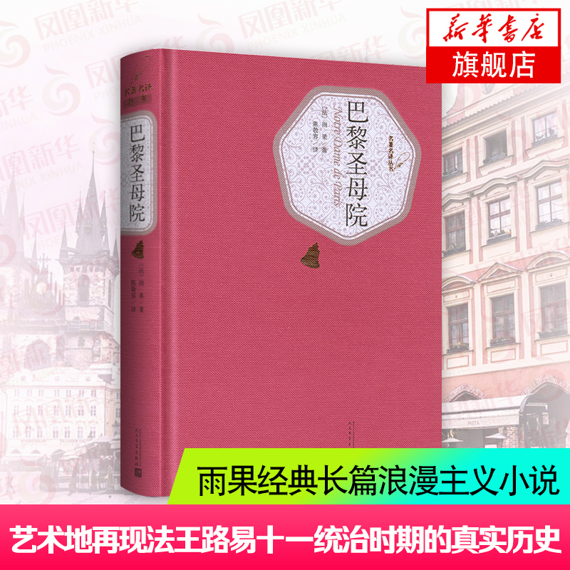 巴黎圣母院 精装版 人民文学出版社名著名译系列  雨果著 原版原著无删减 初高中课外阅读名著 凤凰新华书店旗舰店正版书籍 - 图0