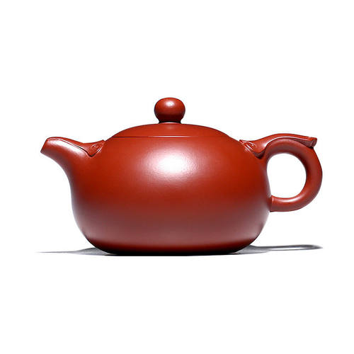 250cc正品宜兴原矿老紫泥如意西施壶工泡茶家用壶大红袍如意西施 - 图3