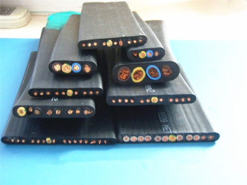 国标 扁平电梯电缆 柔软扁平线 扁平随行电缆 TVVB4*0.75平方 - 图3